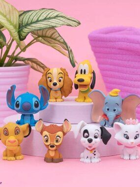 Disney Classics Puzzle Palz - New - Complete Set